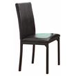 Lexicon Tempe Contemporary Metal Dining Room Chairs in Black (Set of 4)