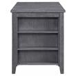 Lexicon Timbre Contemporary Wood Counter Height Dining Table in Gray