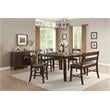 Lexicon Mantello Contemporary Wood Counter Height Dining Room Table in Cherry