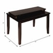 Lexicon Mantello Contemporary Wood Counter Height Dining Room Table in Cherry