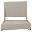 Lexicon Fairborn Fabric Full Bed with Storage Drawers in Beige