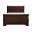 Lexicon Abbeville Traditional Wood California King Sleigh Bed in Brown Cherry