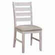 Lexicon Ithaca 5-Piece Transitional Wood Dining Set in Grayish White and Brown