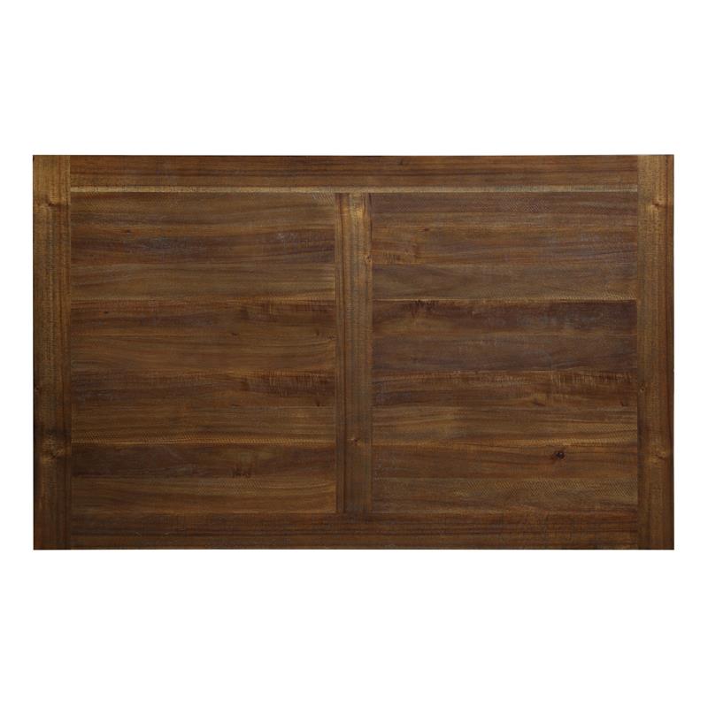 Lexicon Bonner 5-Piece Transitional Wood Dining Set in Brown and Beige