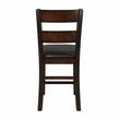 Lexicon Mantello 5-Piece Transitional Wood Counter Height Dining Set in Cherry