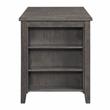 Lexicon Timbre 5-Piece 3-Shelf Wood Counter Height Dining Set in Gray/Black