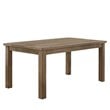 Lexicon Janina 5-Piece Contemporary Wood Dining Set in Natural and Teal