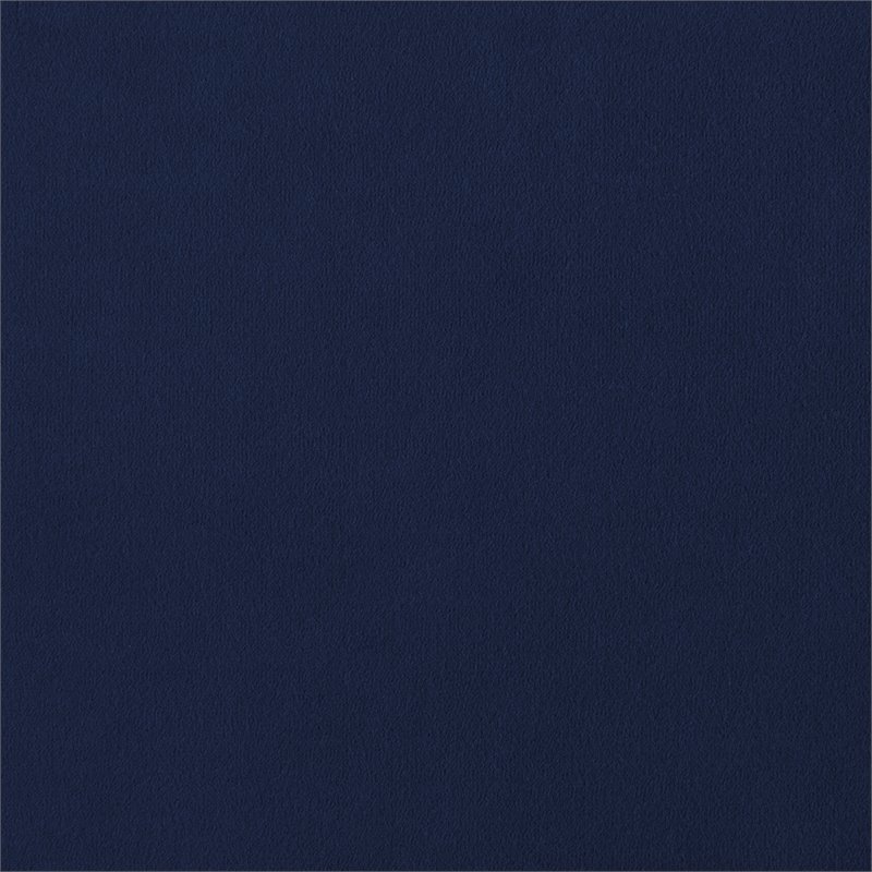 Lexicon Dunleith Tufted Velvet Upholstered Loveseat in Blue and Walnut