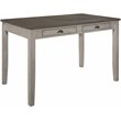 Lexicon Cottage Counter Height Dining Room Table in Brown and Light Gray