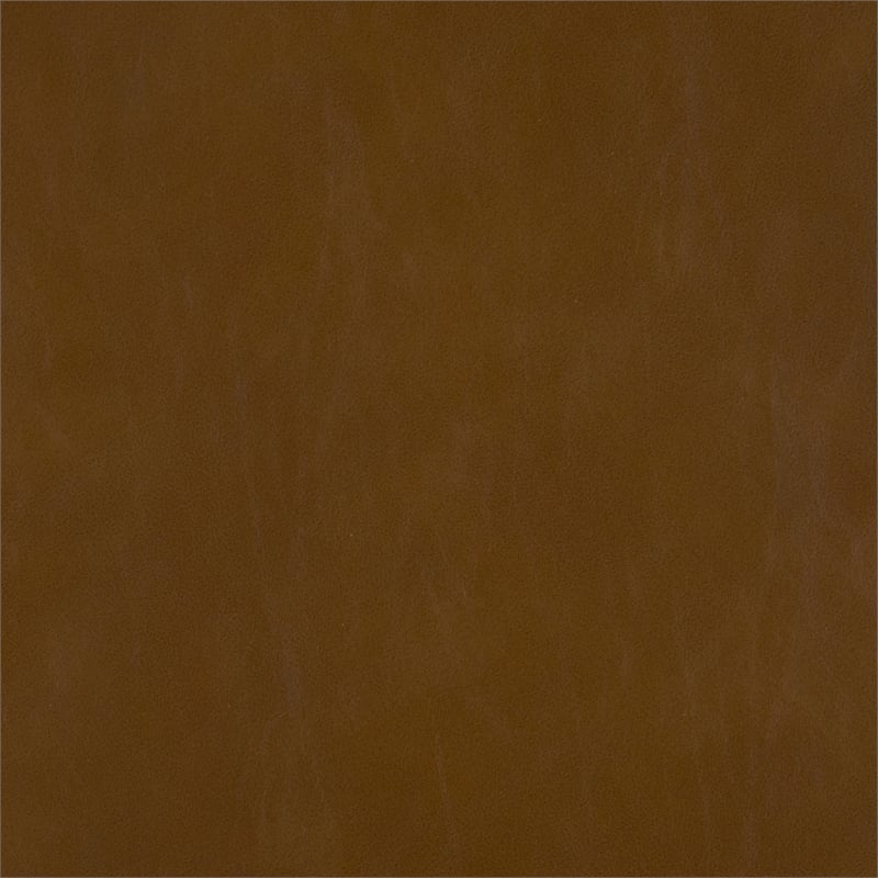 Lexicon Malcolm Faux Leather 2 Seater Loveseat in Brown