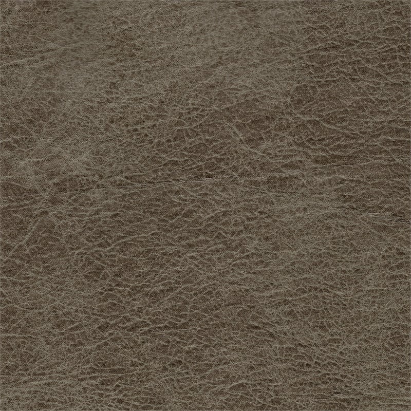 Lexicon 3-Piece Modern Wood and Microfiber Reclining Sectional in Sandy Brown