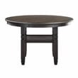 Lexicon Transitional Engineered Wood Dining Room Table in Brown/Black