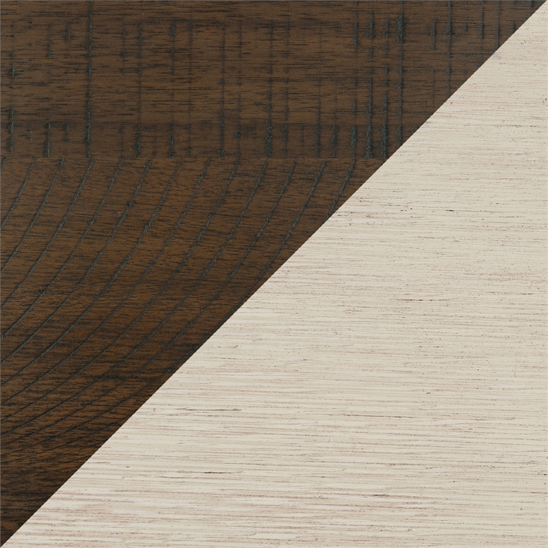 Lexicon 5-Piece Fabric Dining Set with 4 Side Chairs in Beige/Antique White