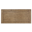 Lexicon Factory Farmhouse Wood and Metal Writing Desk in Brown/Black
