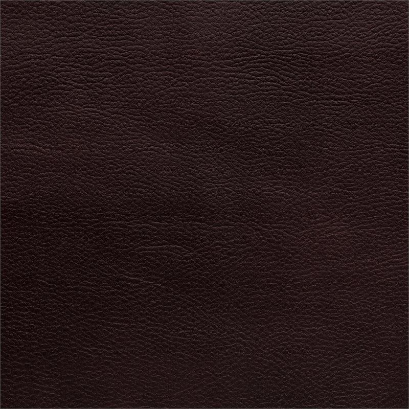 Lexicon Bastrop 3-Piece Traditional Wood & Faux Leather Sectional Set in Brown