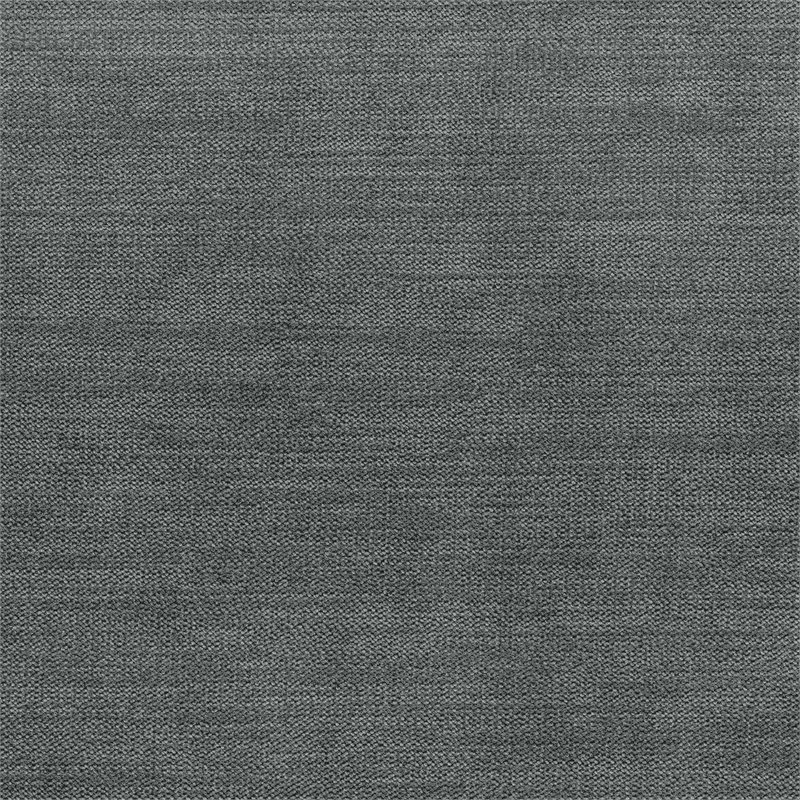 Lexicon Tesoro 6-Piece 1 Recliner Wood & Fabric Sectional Set in Dark Gray