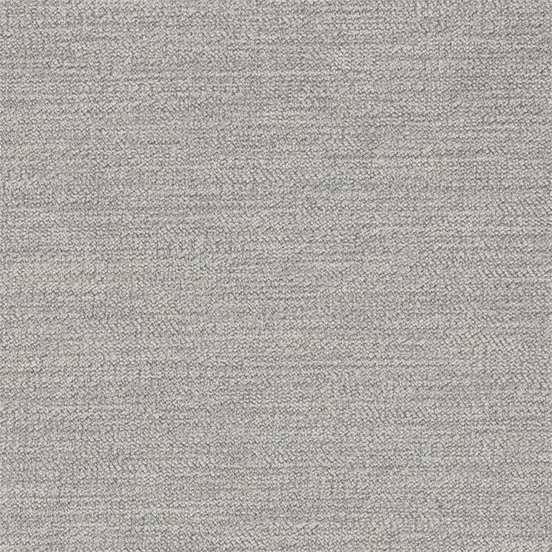 Lexicon Tesoro 3-Piece Modern Wood & Fabric Sofa in Mist Gray