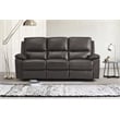 Lexicon Dawson Double Reclining Sofa in Brown
