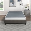 Lexicon Perrin California King Size Mattress Foundation in White