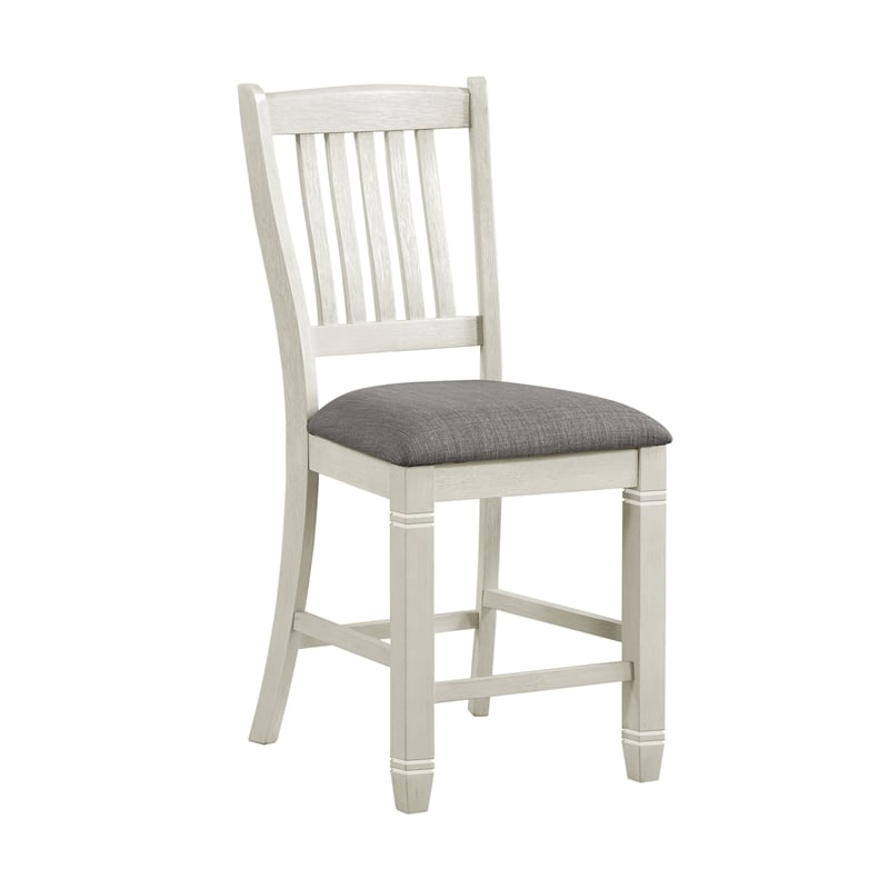 Lexicon Granby Counter Height Dining Chair in Antique White (Set of 2)