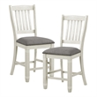 Lexicon Granby Counter Height Dining Chair in Antique White (Set of 2)