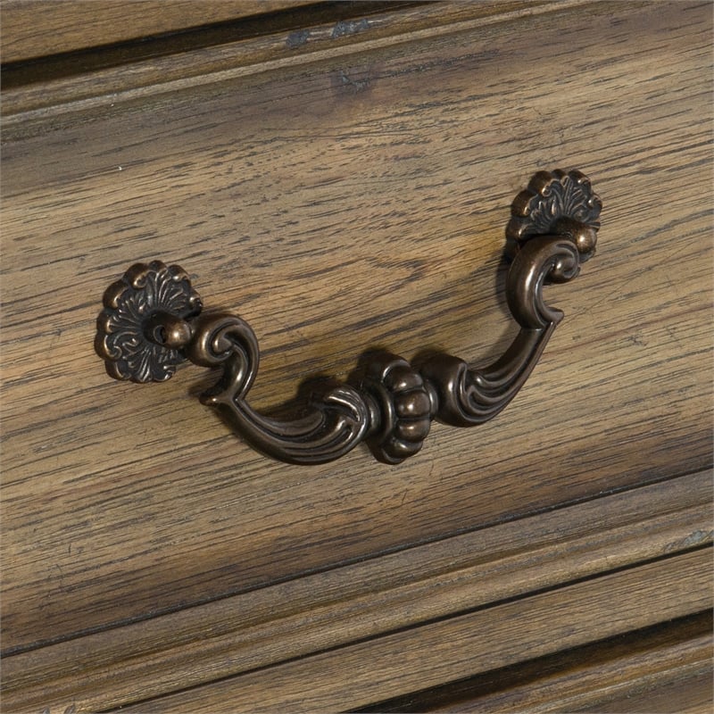 Lexicon Rachelle Nightstand in Weathered Pecan