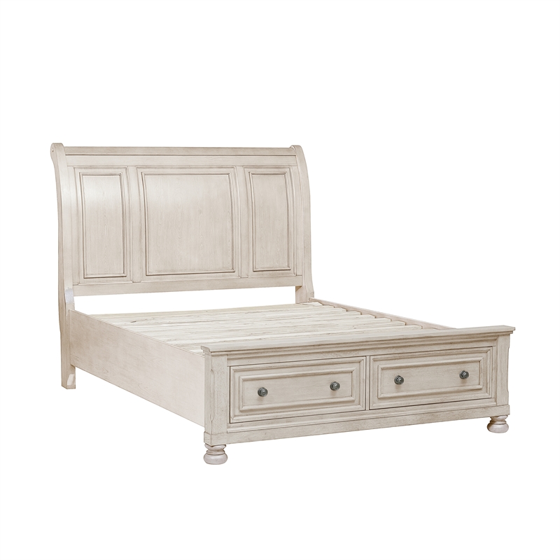 Lexicon Bethel Queen Bed in Antique White