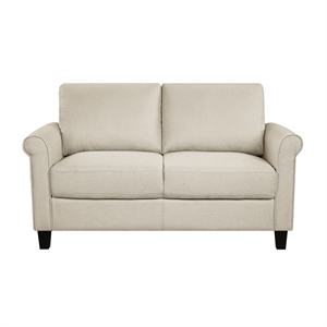 lexicon kenmare fabric upholstered love seat