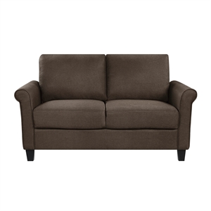 lexicon kenmare fabric upholstered love seat