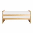 Lexicon Bartly Pine Wood and MDF Board Twin/Twin Bed in Natural Pine