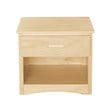 Lexicon Contemporary Wood and MDF Board Night Stand in Natural Pine