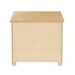 Lexicon Contemporary Wood and MDF Board Night Stand in Natural Pine