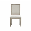 Lexicon Mckewen Contemporary Wood Dining Room Side Chair in Gray (Set of 2)