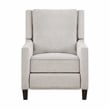 Lexicon Banks Fabric Upholstered Push Back Recliner in Sand Color