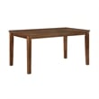 Lexicon Prineville 7-Piece Modern Wood and Fabric Veneer Dining Set in Cherry