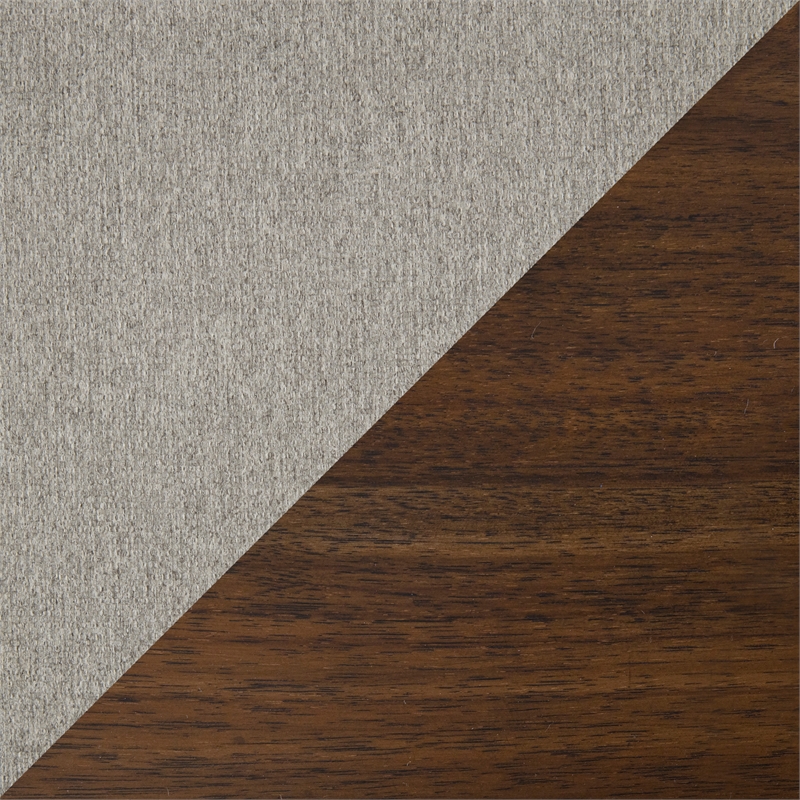 Lexicon Prineville 7-Piece Modern Wood and Fabric Veneer Dining Set in Cherry