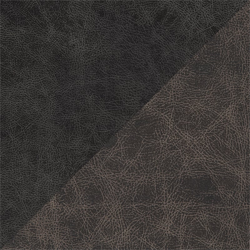 Lexicon Madrona Microfiber 2-Piece Manual Reclining Sofa Set in Dark Brown