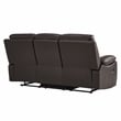 Lexicon Dawson Faux leather 2-Piece Manual Reclining Sofa Set in Brown
