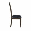 Lexicon Rutland 5-Piece Wood and Faux Leather Dining Set in Black
