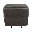 Lexicon Proctor Microfiber Manual Rocker Reclining Chair in Gray