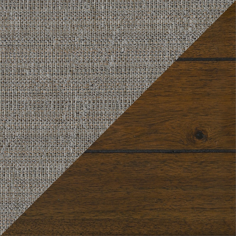 Lexicon Tigard 5-Piece Wood and Fabric Counter Height Dining Set in Cherry