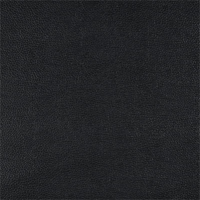 Lexicon Lewes Leather Match Loveseat in Black