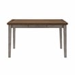 Lexicon Tigard Wood Counter Height Table in Cherry and Gray