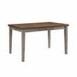 Lexicon Tigard 5-Piece Wood Counter Height Dining Set in Cherry and Gray