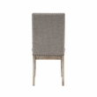 Lexicon Southlake Wood and Fabric Dining Chairs in Brownish Gray (Set of 2)