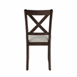 Lexicon Challis 7-Piece Wood and Fabric Dining Set in Dark Cherry