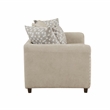 Lexicon Silverthorne Chenille Living Room Loveseat in Light Brown