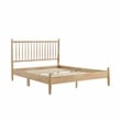 Lexicon Brickell Contemporary Wood Queen Platform Bed in Natural