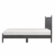 Lexicon Brickell Contemporary Wood Full Platform Bed in Gray