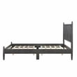 Lexicon Brickell Contemporary Wood Full Platform Bed in Gray